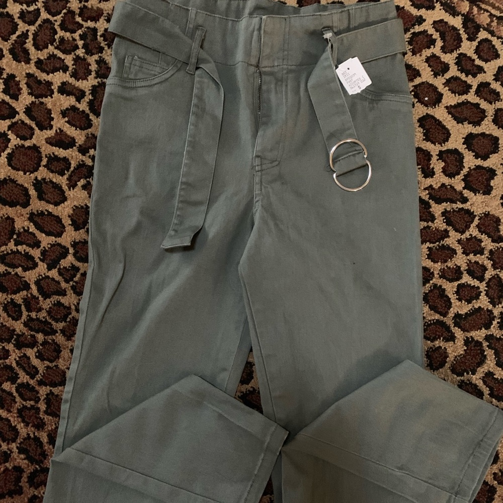 Green Cargo Pants